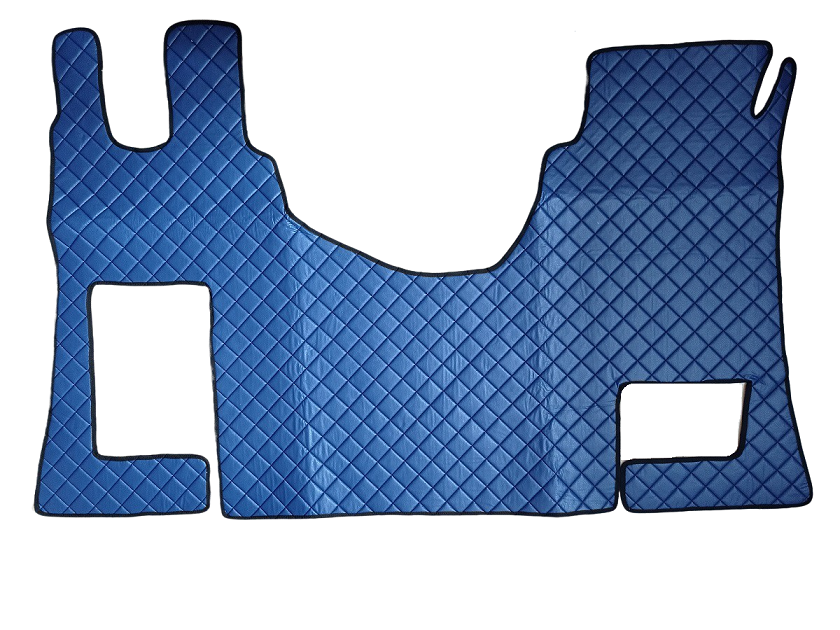 Mercedes Actros MP4 Automat Blue Leather Floor Mats Truck Lorry